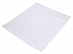 Self-seal bag | L: 500mm | Width: 450mm | Thick: 45um | polyetylene