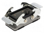 Enclosure for connectors: HDC | size 10B | with double latch