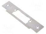 Frontal plate | short,left,right | W: 25mm | L: 120mm