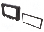 Radio frame | Suzuki | 2 DIN | black gloss