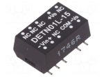 Converter: DC/DC | 1W | Uin: 4.5&divide;5.5VDC | Uout: 15VDC | Uout2: -15VDC