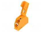 Transformer | 10A | 250V | screw terminal | orange | 0.2&divide;6mm2 | ways: 1