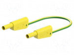 Test lead | 32A | banana plug 4mm,both sides | Urated: 1kV | Len: 1m