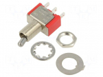 Switch: toggle | Pos: 2 | SPDT | ON-ON | 2A/250VAC | 5A/28VDC | 100