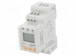 Meter: relay | digital | for DIN rail mounting | LCD | 3 digit | 0&divide;50&deg;C