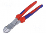 Pliers | side,cutting | high leverage | 250mm
