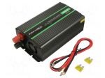 Converter: DC/AC | 300W | Uout: 230VAC | 24VDC | 105x200x55mm | 91%