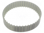 Timing belt | T10 | W: 32mm | H: 4.5mm | Lw: 440mm | Tooth height: 2.5mm