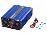 Converter: DC/AC | 2kW | Uout: 230VAC | 22&divide;30VDC | 370x230x108mm | 24V