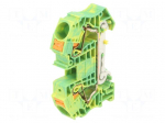 Splice terminal: rail | PT | for DIN rail mounting | push-in | ways: 1
