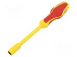 Screwdriver: insulated | 6-angles socket | HEX 10mm