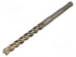 Drill bit | for concrete | &Oslash;: 12mm | L: 160mm | SDS-Plus&reg; | QUATTRIC II