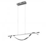 Trio Isabel LED piekarama lampa chrome 4000K brushed steel R32201106 4017807561357