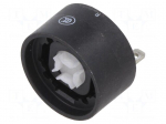 Contact block | 84 | IP40 | connectors | 2.8x0.8mm | Contacts: NO
