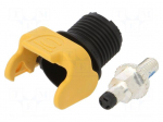 Connector: DC supply | socket | male | Inom: 120A | 1.5kV | PIN: 1 | screw
