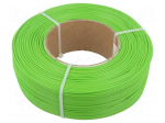 Filament: PLA | 1.75mm | green | 185&divide;225&deg;C | 1kg | Table temp: 40&divide;60&deg;C