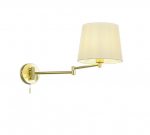 Trio Lyon sienas lampa E27 matt brass  209100108 4017807398571