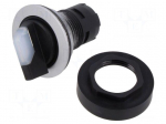 Switch: rotary | 22mm | Stabl.pos: 3 | depending on the holder | IP65