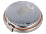 Battery: lithium | CR2450,coin | 3V | 540mAh | non-rechargeable | 2pin