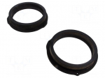 Spacer ring | MDF | 165mm | Kia | impregnated | 2pcs.