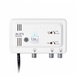 Koaksiaalv&otilde;rgud // TV ja SAT antennid, v&otilde;imendi ja tarvikud // Wzmacniacz antenowy wewnętrzny 2 wyjścia LTE700 AI-271 ALCAD