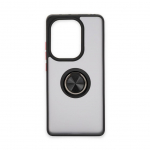 Back panel cover iLike Xiaomi Redmi Note Pro 13 4G Hybrid Case With Ring Black