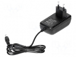 Power supply: switching | mains,plug-in | 13.5VDC | 1.7A | 20W | black