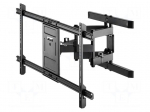 LCD/LED holder | black | tiltable | 60kg