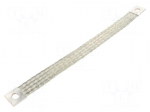 Braids | earthing tape | W: 25mm | 35mm2 | &Oslash;1: 11mm | &Oslash;2: 11mm | 195A | KT