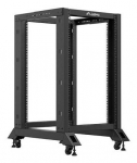 OPEN RACK 18U 600X800 BLACK LANBERG