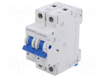 Circuit breaker | 230/400VAC | Inom: 16A | Poles: 1+N | Charact: C | 10kA