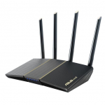 Routers Asus  Wireless Router||Wireless Router|Mesh|Wi-Fi 5|Wi-Fi 6|IEEE 802.11a/b/g|IEEE 802.11n|1 WAN|4x10/100/1000M|Number of antennas 4|RT-AX57