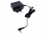 Power supply: switching | mains,plug-in | 6VDC | 1A | 6W | Out: 5,5/2,1