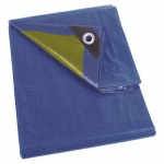 Tarpaulin - Blue/Green - Regular - 6 X 10 M