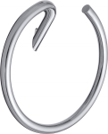 Wall towel rack - round