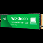 SSD POWERED BY SANDISK WD Green SN3000 2TB M.2 2280 S3-M PCIe Gen4 x4 NVMe, Read/Write: 5000/4200 MBps, TBW: 250