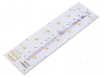 LED strip | W: 49.5mm | L: 172.2mm | No.of diodes: 12 | CRImin: 80 | 4000K