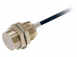 Sensor: inductive | OUT: PNP / NO | 0&divide;15mm | 10&divide;30VDC | M30 | 5m | IP67