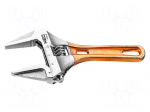 Wrench: adjustable | Jaw capacity: 28mm | Overall len: 118mm | short