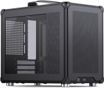 Jonsbo C6 MAX PC Case, Mini Case, Micro-ATX, Tempered Glass - black