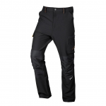Uued tooted // Spodnie robocze Mix&Match, 4 way stretch, czarno-pomarańczowe, rozmiar M