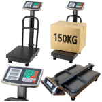 Kontoritehnika // Saadetise kaalud | T&ouml;&ouml;stuslikud kaalud // Waga Elektroniczna LCD Platformowa Magazynowa Dokładność do 20g 150kg
