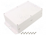 Enclosure: multipurpose | X: 140mm | Y: 210mm | Z: 60mm | ZP | ASA | white