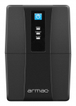 Armac H/650E/LED/V2 uninterruptible power supply (UPS) Line-Interactive 0.65 kVA 390 W 2 AC outlet(s)