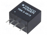 Converter: DC/DC | 3W | Uin: 36&divide;75V | 24VDC | Iout: 125mA | SIP | 2.1g