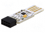 Module: USB | I2C | USB A,pin strips | 3.4Mbps | 2.54mm | PIN: 8