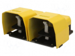 Switch: foot | Stabl.pos: 2 | NC x2 + NO x2 | 3A/250VAC | IP65