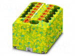 Splice terminal: rail | 24A | 450V | push-in | PA | L: 21.7mm | 0.14&divide;4mm2