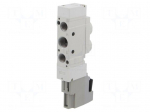 Electromagnetic valve | 1.5&divide;7bar | 5/2 monostable | aluminium | IP65