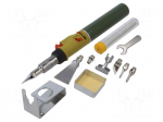 Soldering iron: gas | 1300&deg;C | Tip temp: 500&deg;C | 20ml